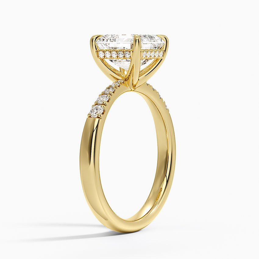 Bella Hidden Halo Diamond Ring