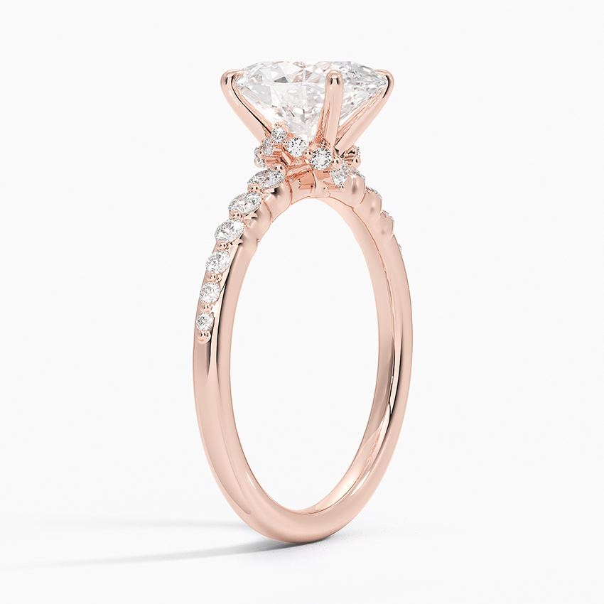 14K Rose Gold Addison Diamond Ring