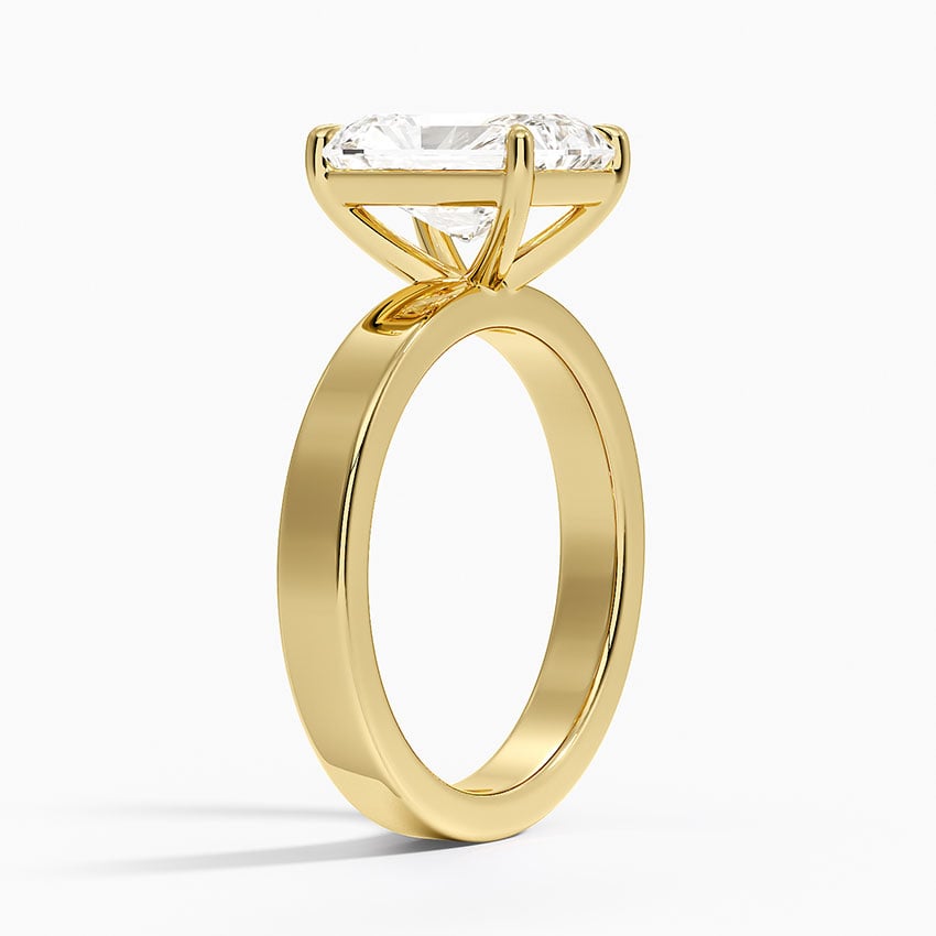 Peyton 3mm Solitaire Ring in 18K Yellow Gold