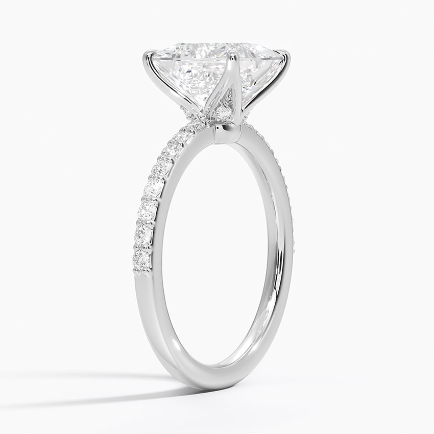 Diamond Accented Engagement Ring