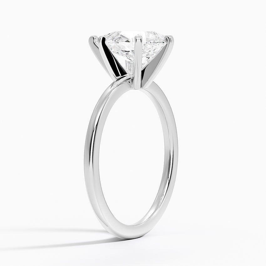 Six-Prong Petite Comfort Fit Solitaire Ring - Brilliant Earth