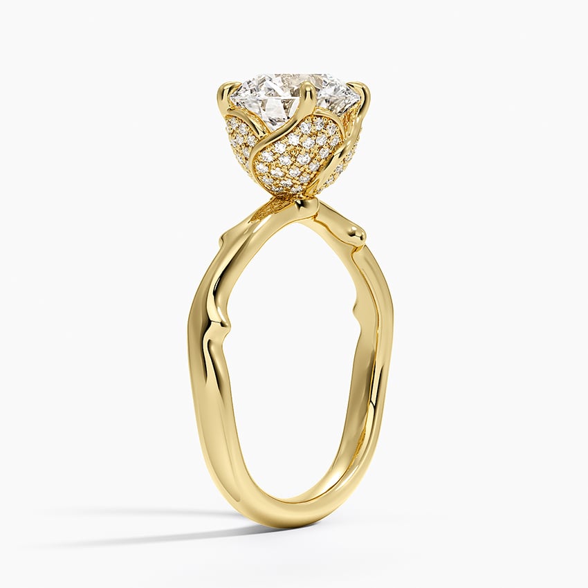 Rose Thorn Hidden Accent Diamond Ring (1/4 ct. tw.)