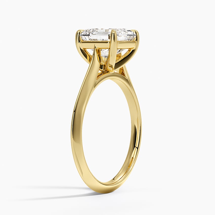 Piper Knife Edge Solitaire Ring