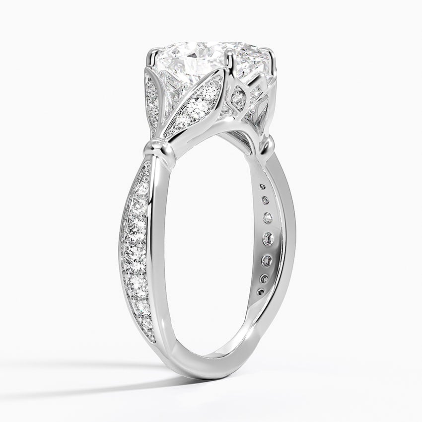 18K White Gold Zinnia Diamond Ring (1/3 ct. tw.)