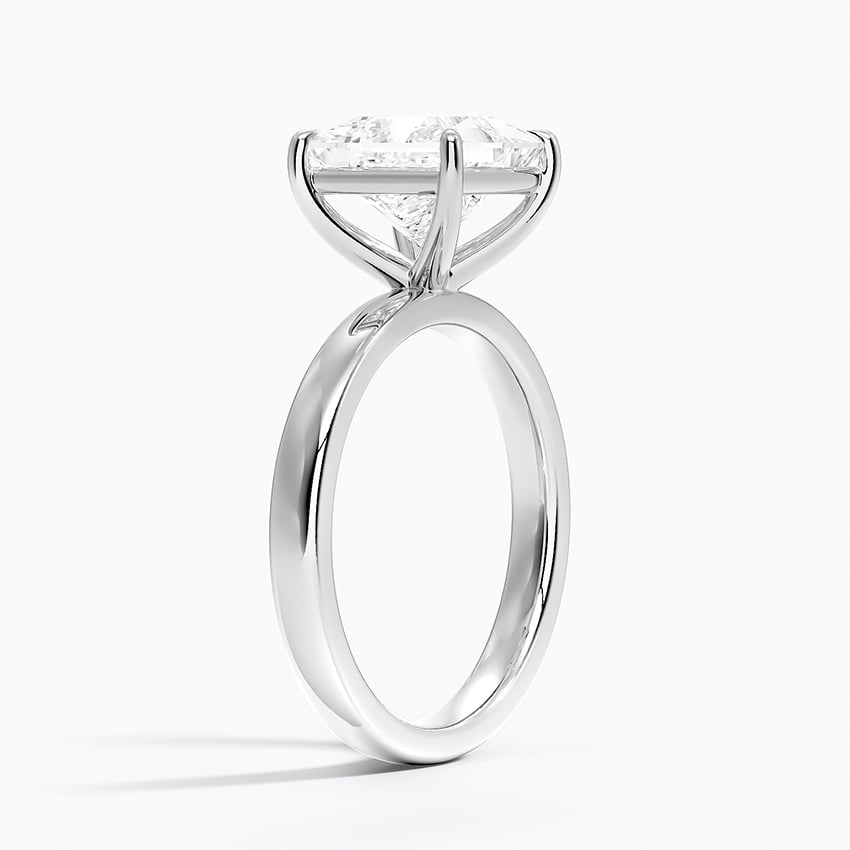 18K White Gold Fairmined Perfect Fit Solitaire 2.5mm Ring