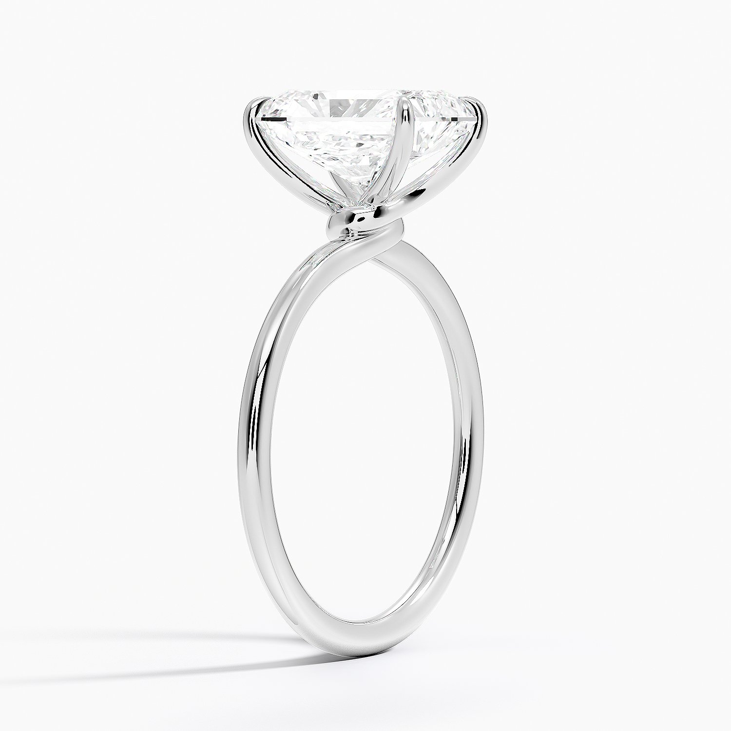 Love Knot Solitaire Ring
