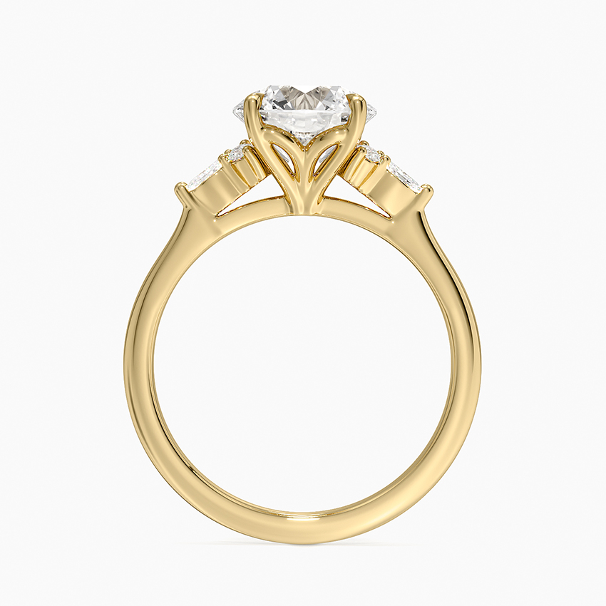 18K Yellow Gold Nadia Perfect Fit Diamond Ring