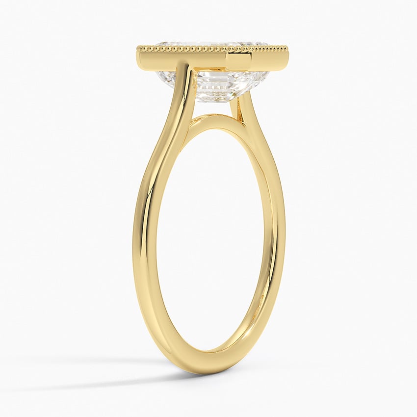 Bezel Engagement Ring