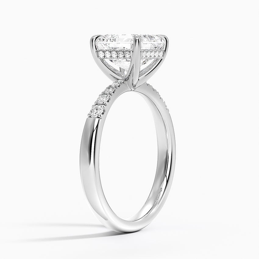 Bella Hidden Halo Diamond Ring