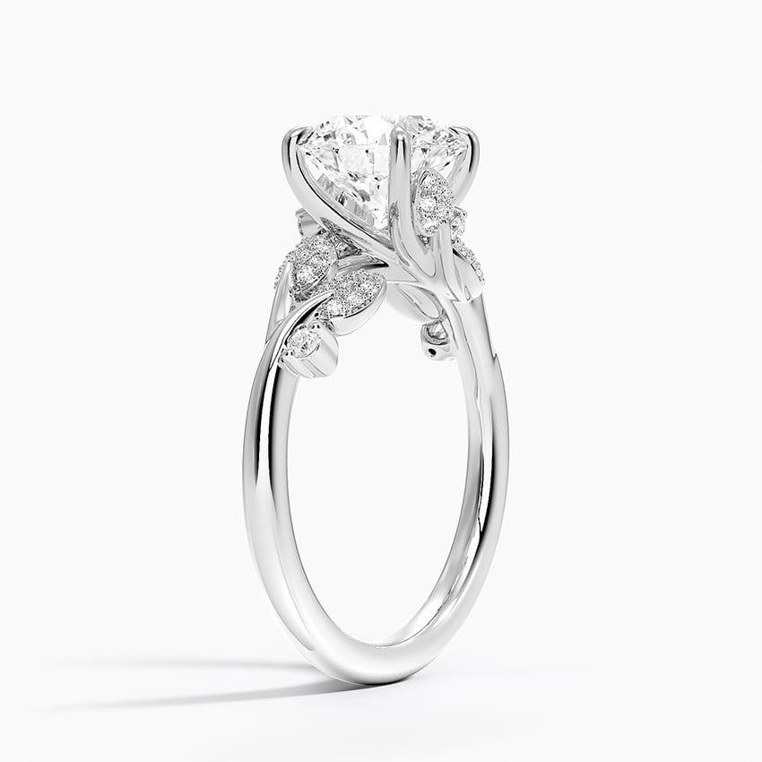 Platinum Canopy Diamond Ring