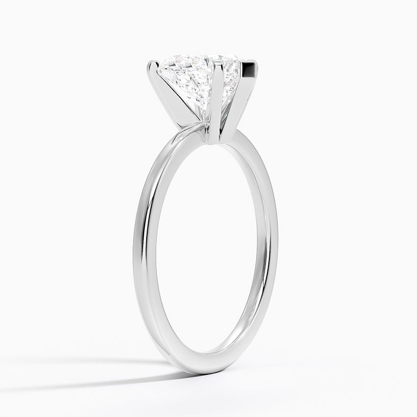 Six-Prong Petite Comfort Fit Solitaire Ring - Brilliant Earth