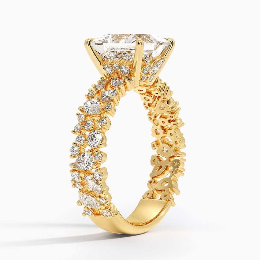 18K Yellow Gold Glacé Diamond Ring (3/4 ct. tw.)