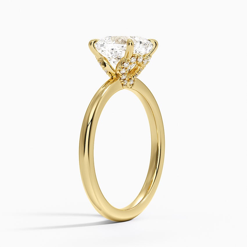 Hidden Heart Diamond Ring