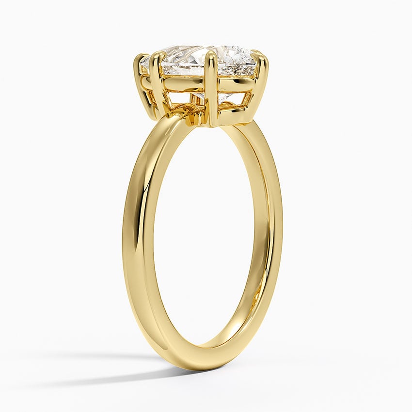 Dara Low-Profile Solitaire Ring