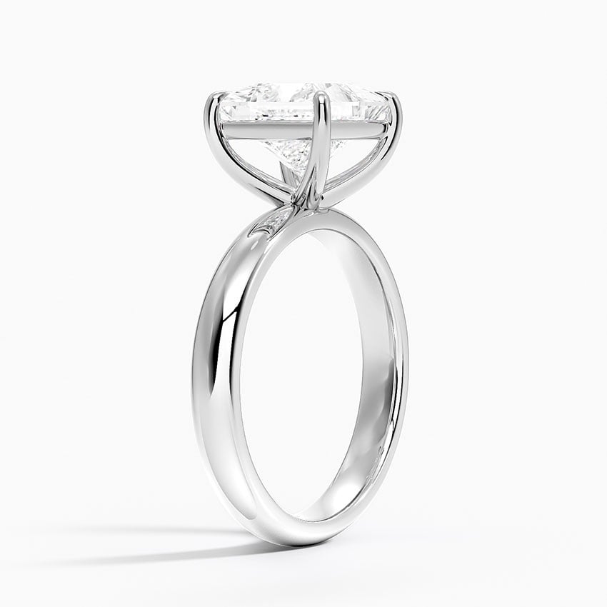 18K White Gold Audrey Perfect Fit 3mm Solitaire Ring