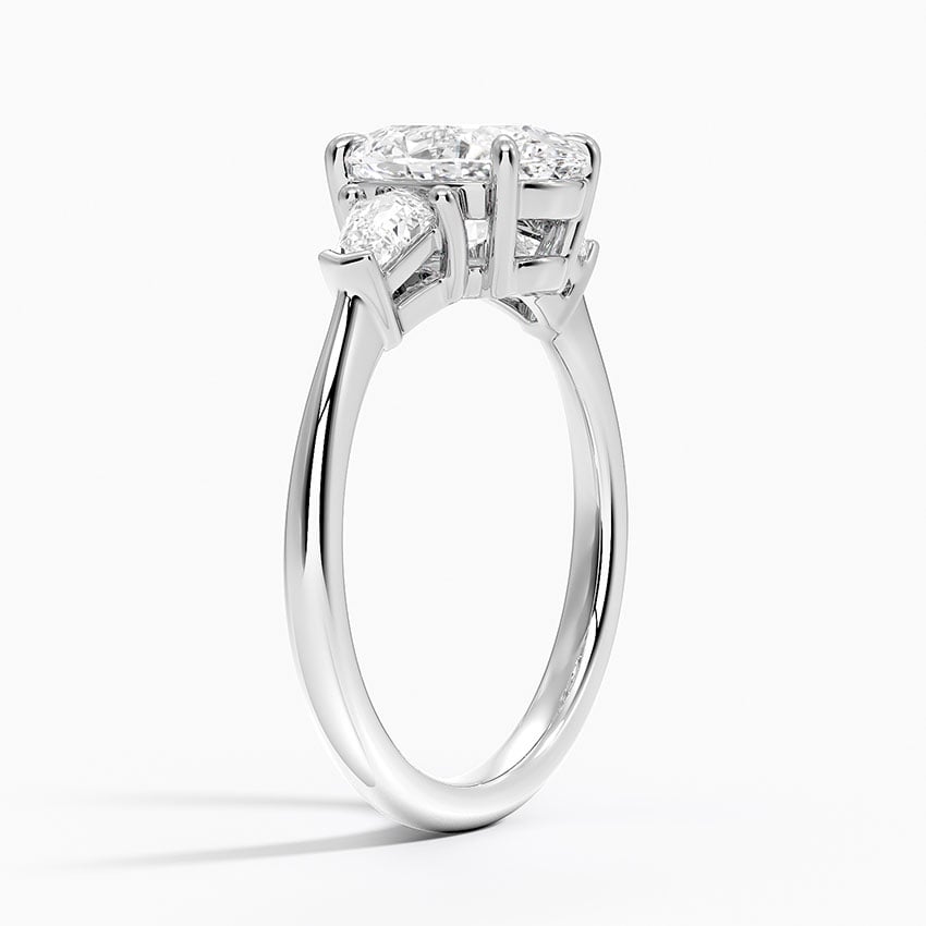 Shield Cut Three Stone Diamond Ring (1/4 ct. tw.)