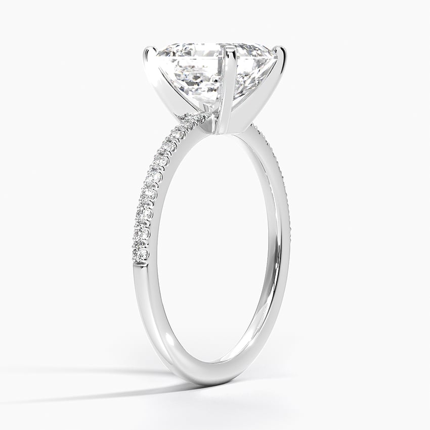 Scalloped Pavé Diamond Ring