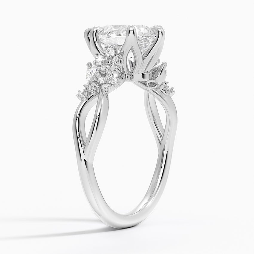 18K White Gold Summer Blossom Diamond Ring (1/4 ct. tw.)