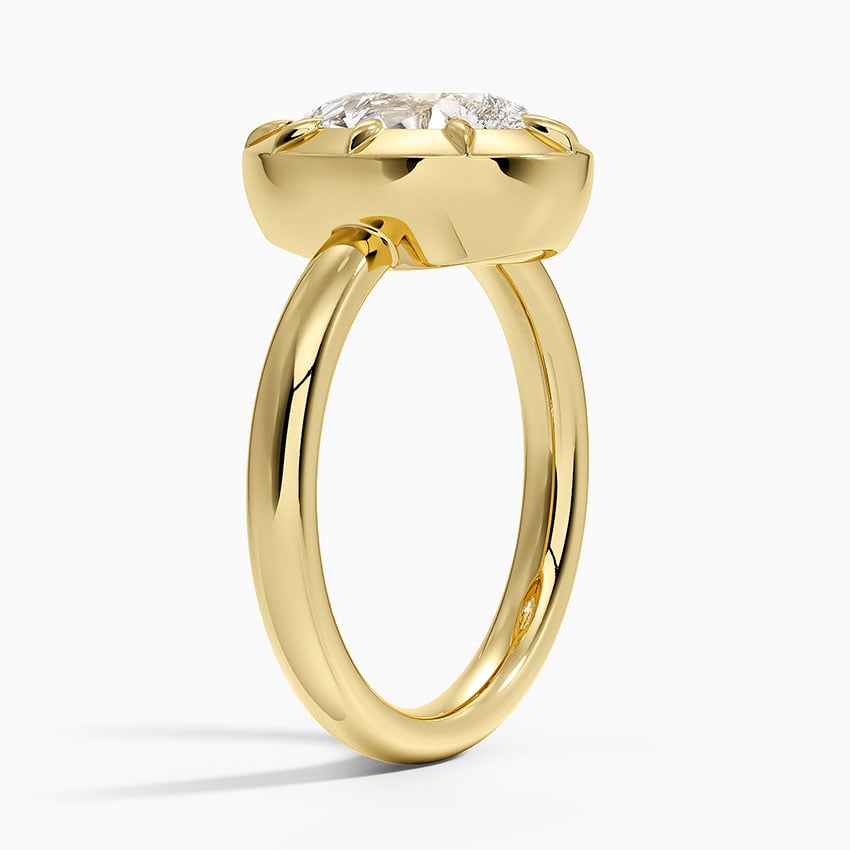 Harper Bezel Prong Solitaire Ring