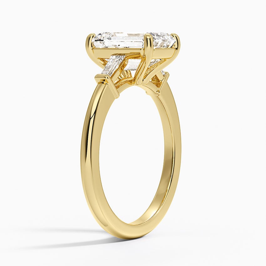 Tapered Baguette Engagement Ring