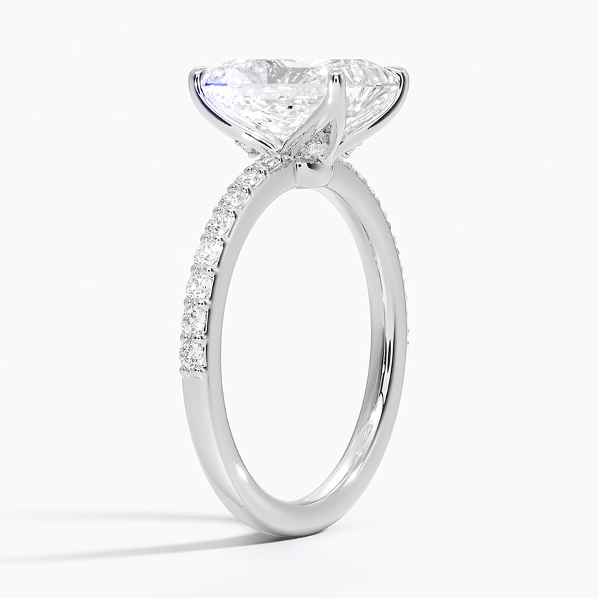 Diamond Accented Engagement Ring