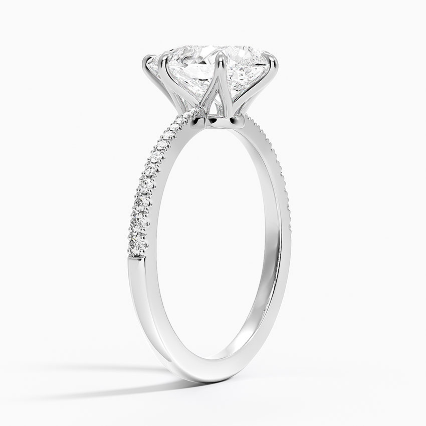 Petite Tapered Diamond Ring
