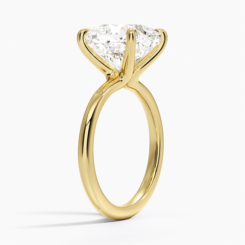 18K Yellow Gold Manon Solitaire Ring