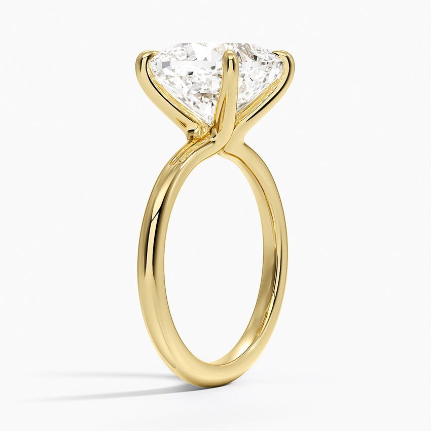 18K Yellow Gold Manon Solitaire Ring