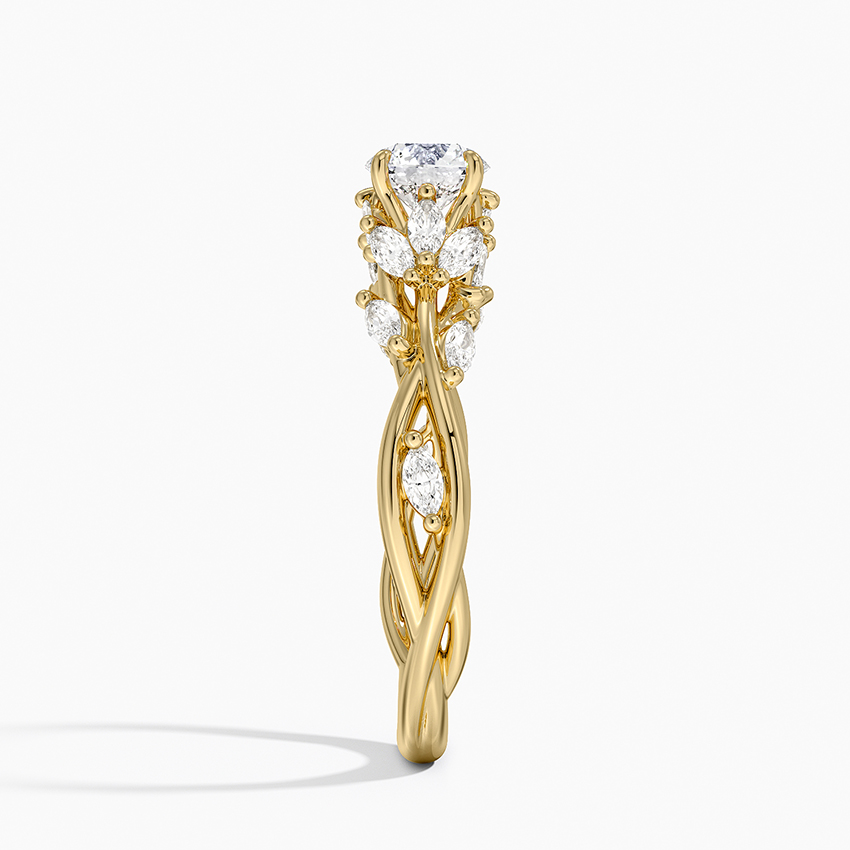 18K Yellow Gold Secret Garden Diamond Ring (1/2 ct. tw.)