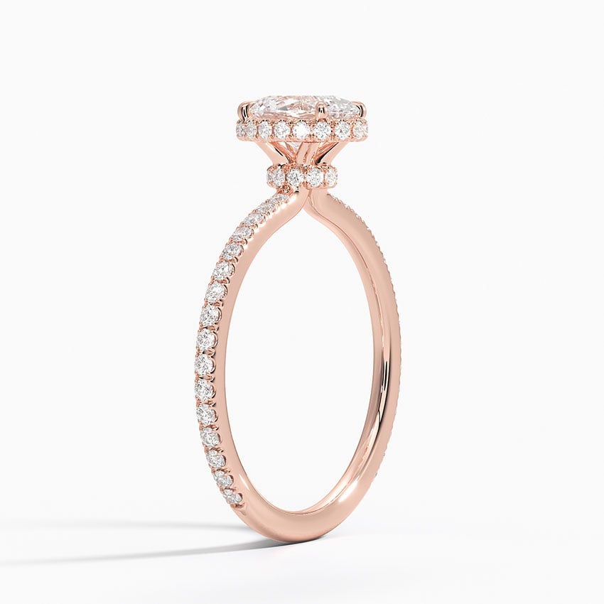 14KR Sapphire Gala Diamond Ring, large top view