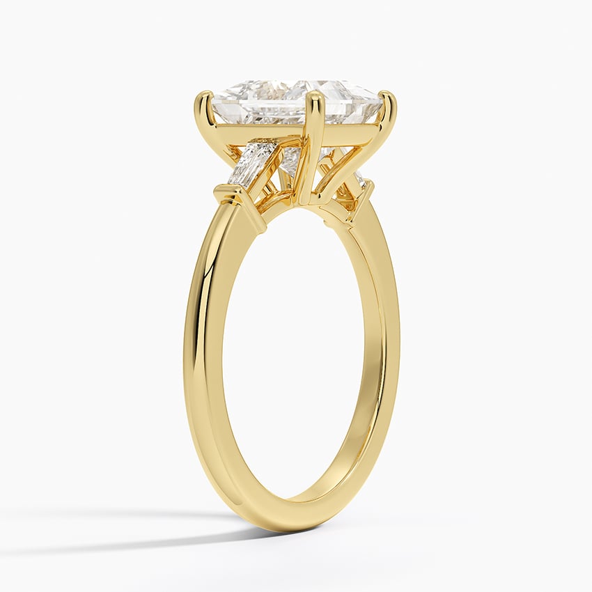 Tapered Baguette Engagement Ring