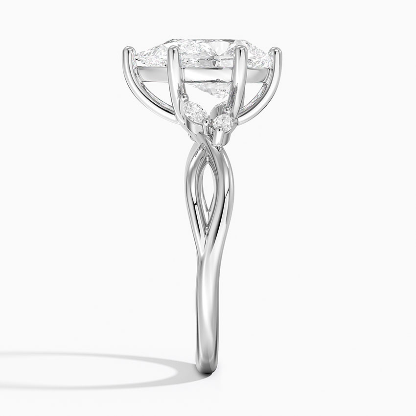 18K White Gold Willow Diamond Ring (1/8 ct. tw.)