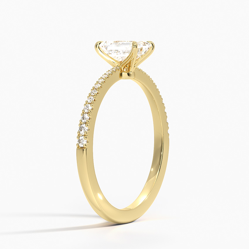 18K Yellow Gold Elena Diamond Ring