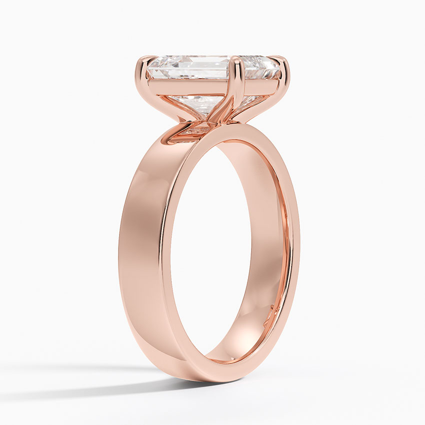 14K Rose Gold Peyton Solitaire Ring