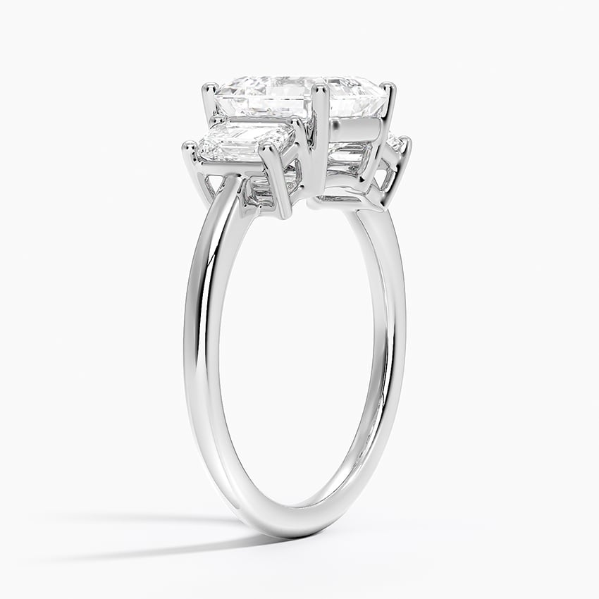 Luxe Rhiannon Three Stone Diamond Ring - Brilliant Earth