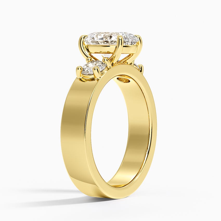 Peyton Three Stone Diamond Ring