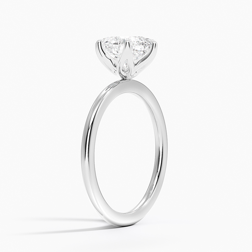 18K White Gold Esme Perfect Fit Solitaire Ring