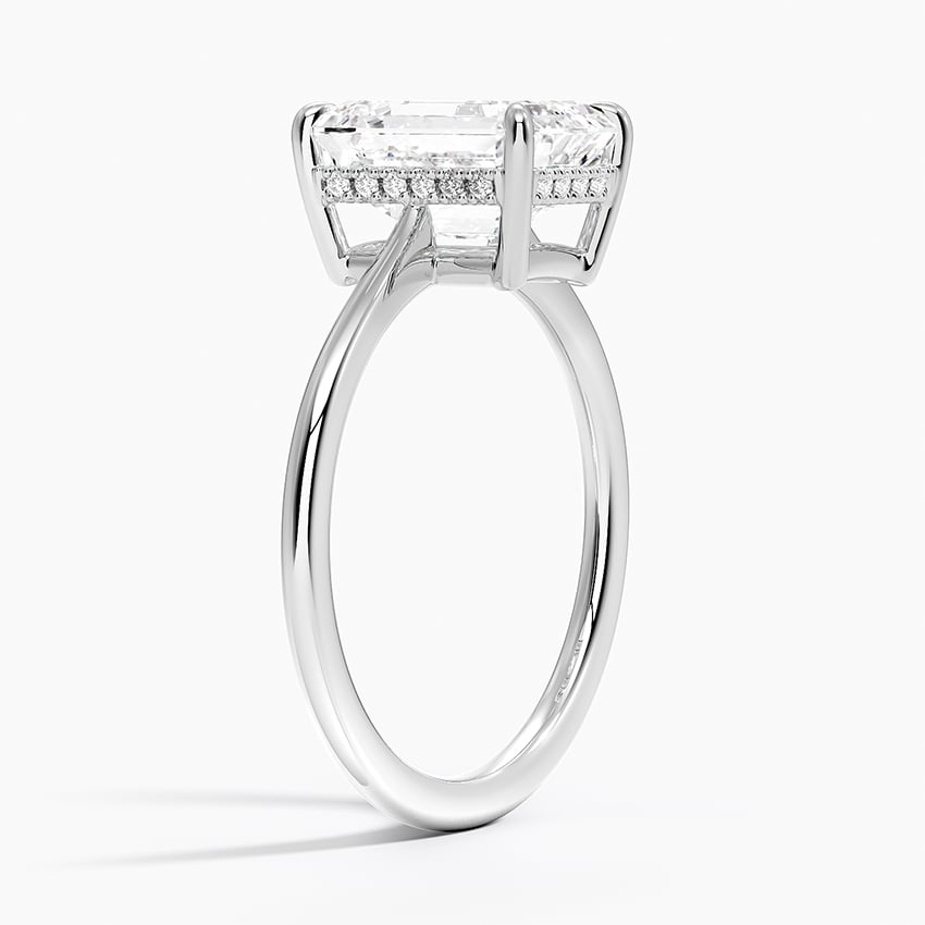 Elle Hidden Halo Diamond Ring
