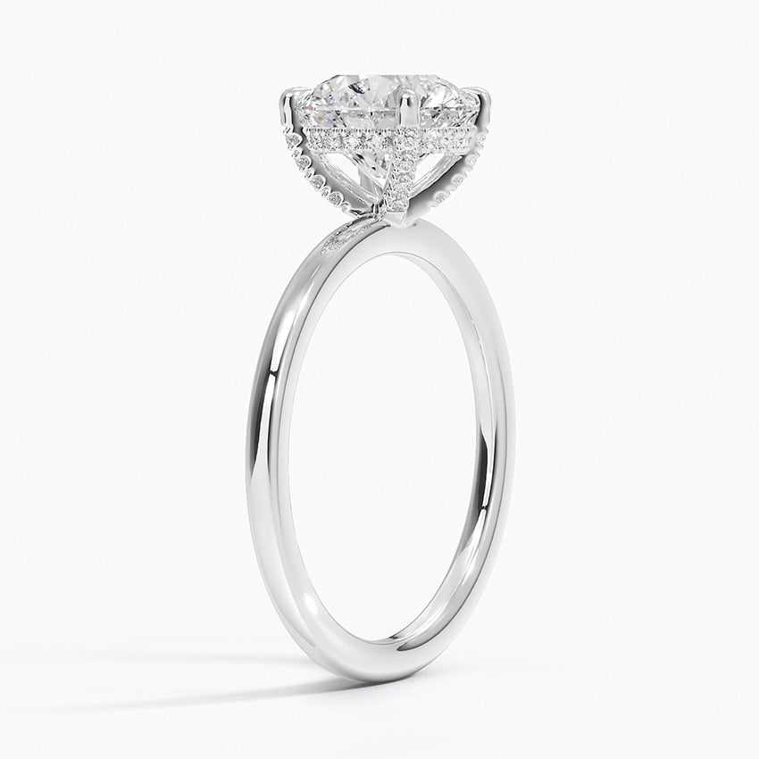 Platinum Lumiere Diamond Ring