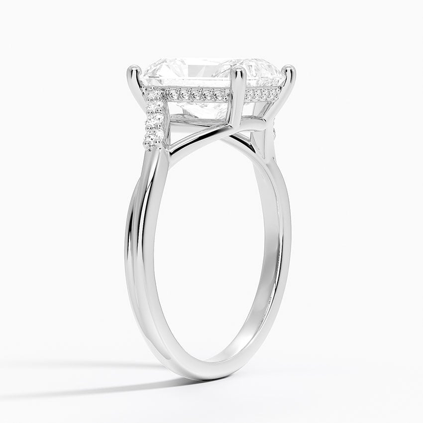 Chamise Hidden Halo Diamond Ring