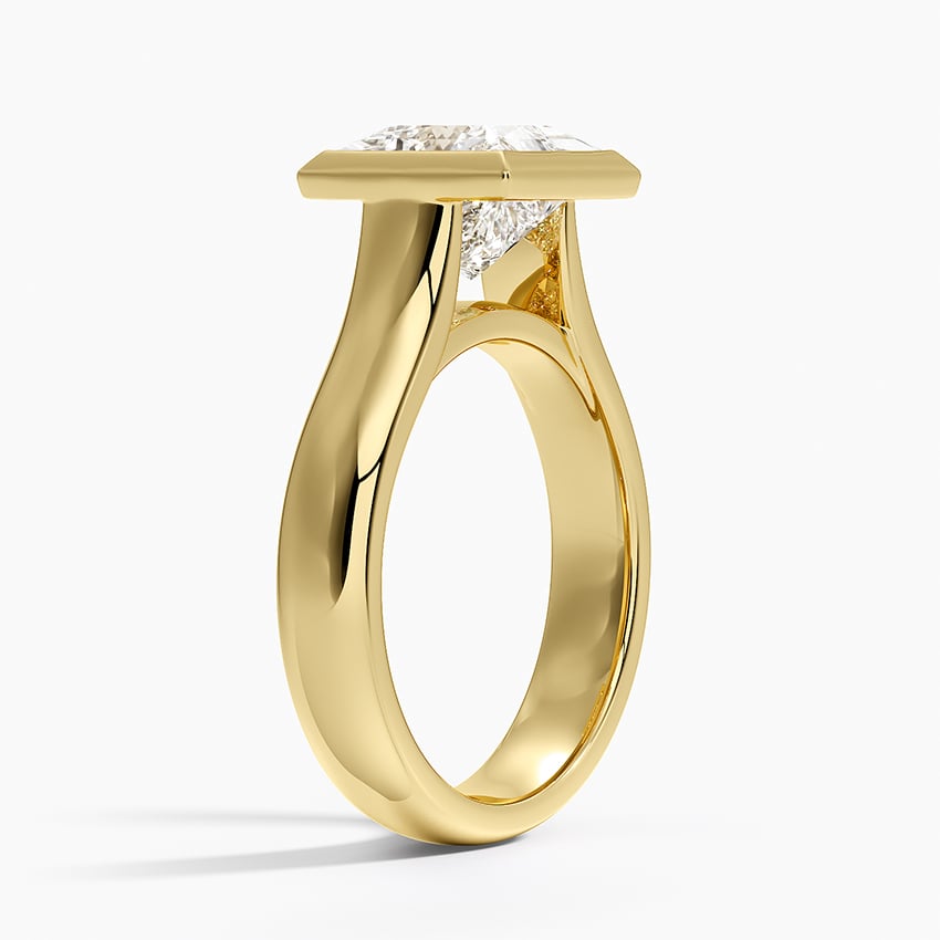 Luna 4mm Bezel Ring