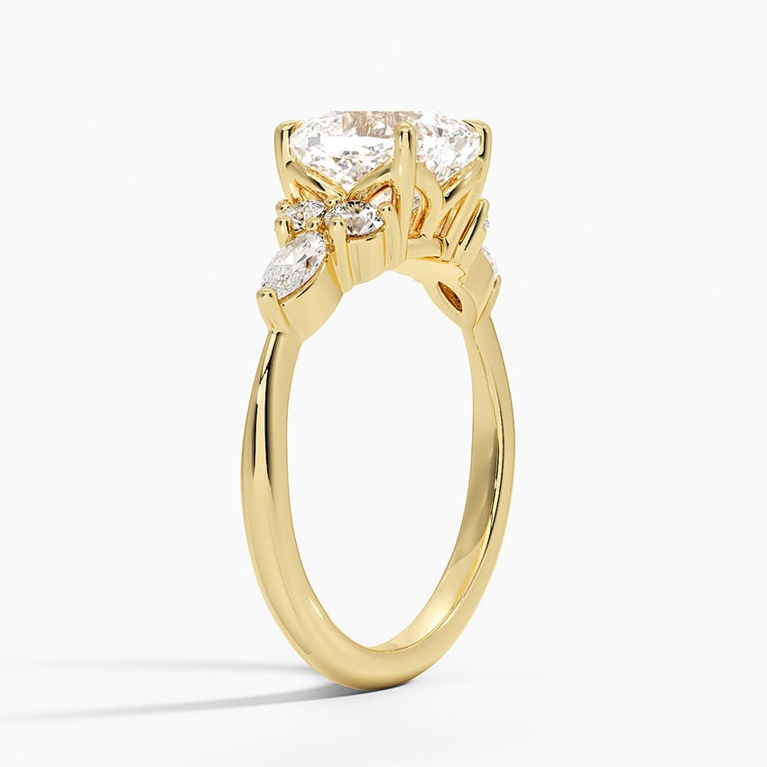 Cluster Engagement Ring - Nadia Diamond