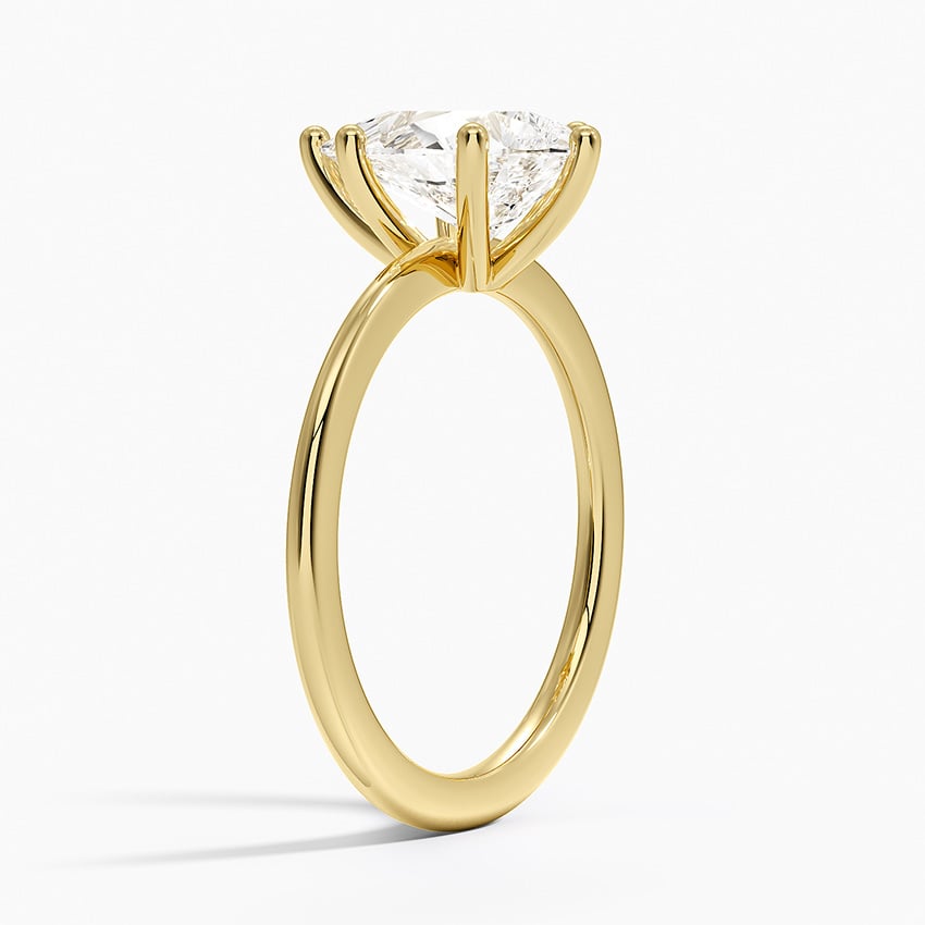 Thin Band Engagement Ring - Aimee