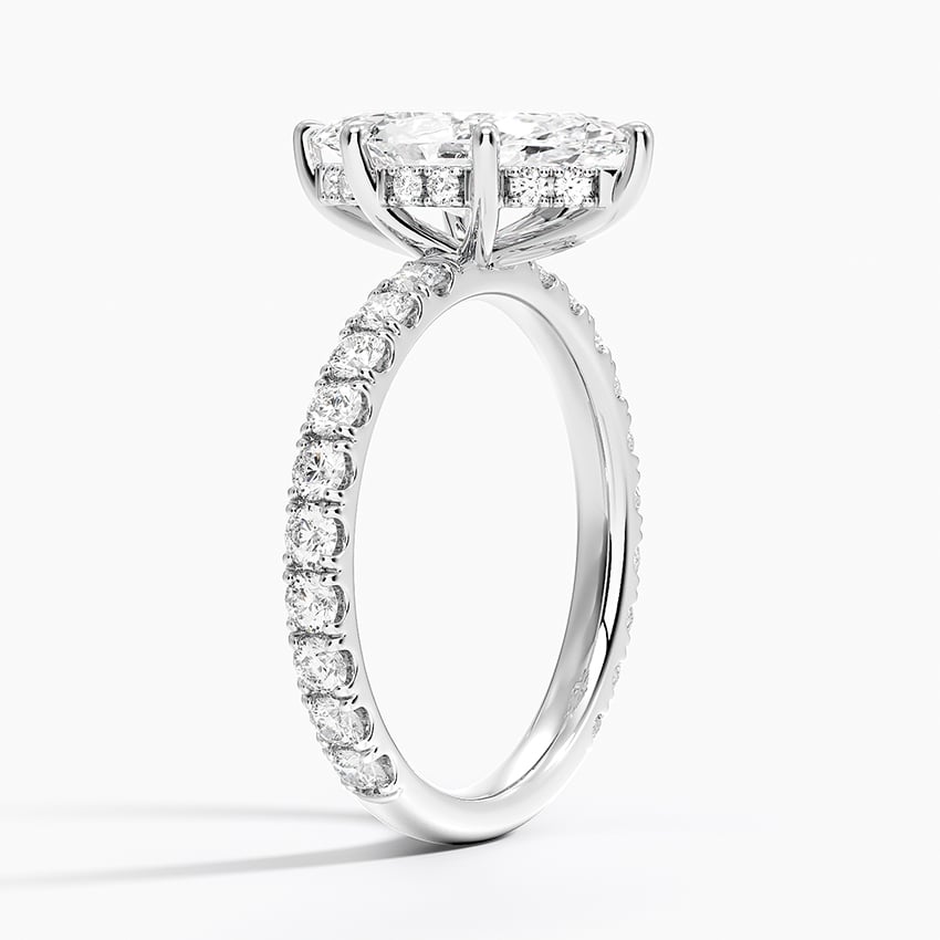 Grand Perfect Fit Three-Quarter Diamond Ring