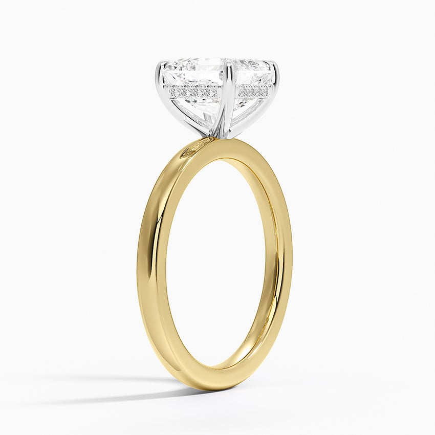Audrey Mixed Metal 2mm Diamond Ring