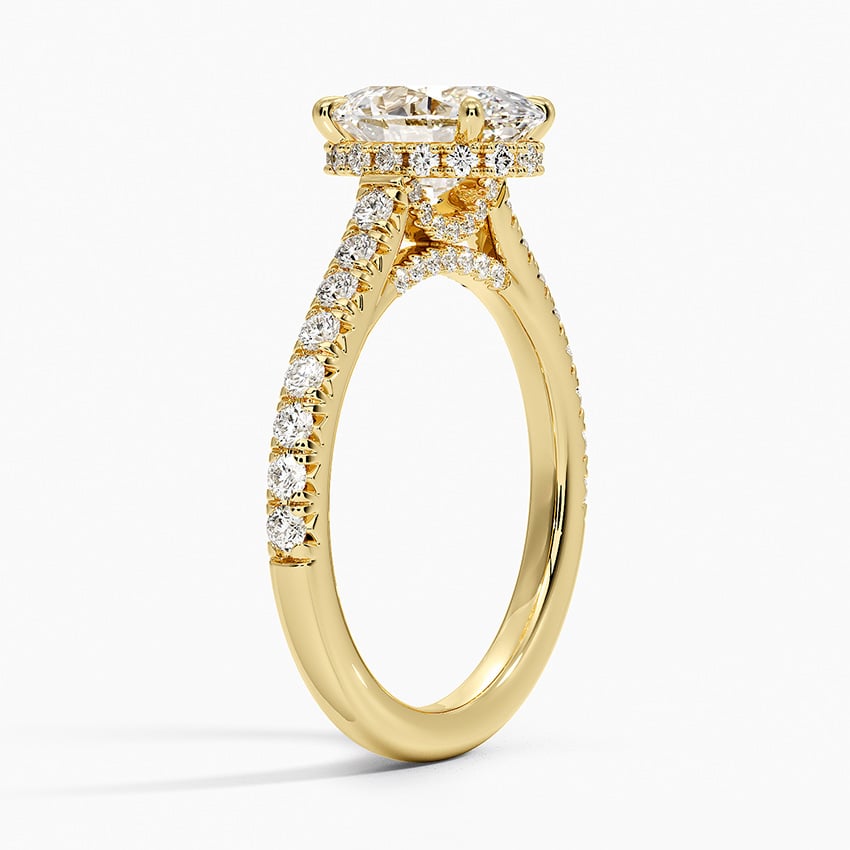18K Yellow Gold Chantal Diamond Ring
