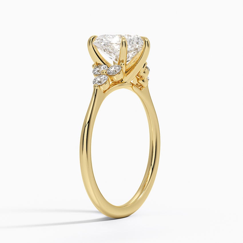 18K Yellow Gold Luxe Melody Diamond Ring (1/5 ct. tw.)