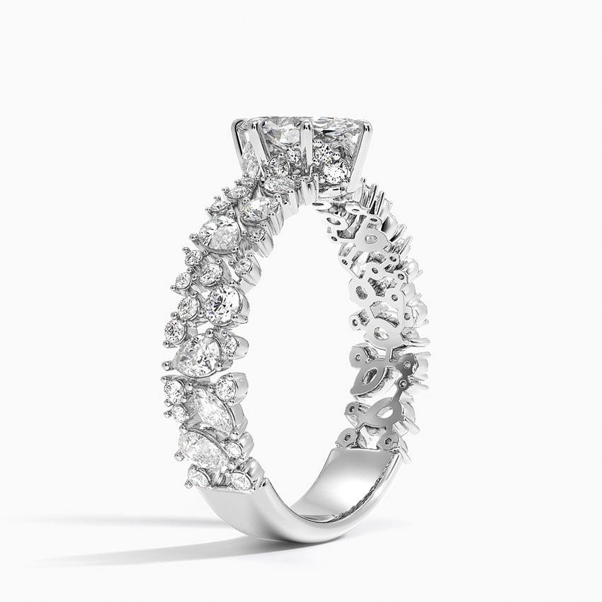 18K White Gold Glacé Diamond Ring (3/4 ct. tw.)