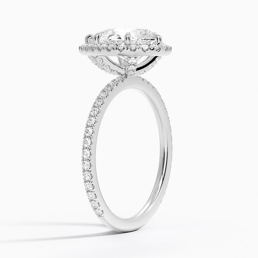 Waverly Halo Engagement Ring