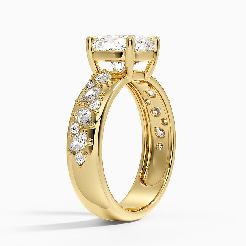 Mosaic Olivetta Three-Quarter Coverage Diamond Ring